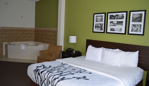 Habitación de luna de miel, 1 cama de matrimonio grande, no fumadores, bañera de hidromasaje