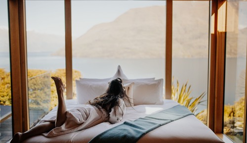 Habitación de lujo doble, 1 habitación, bañera de hidromasaje, vistas al lago