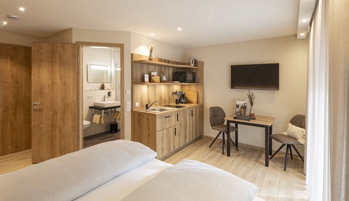 Apartamento, cocina básica, en edificio anexo (Forellerie Typ 2, opposite mainstreet)