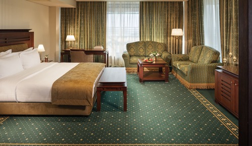 Panorama room on the top floor with a terrace