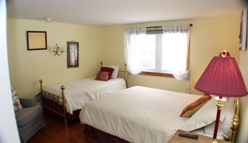 Habitación con 1 cama doble o 2 individuales