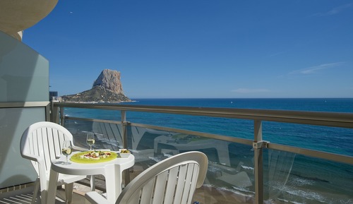 Habitación doble, vistas al mar