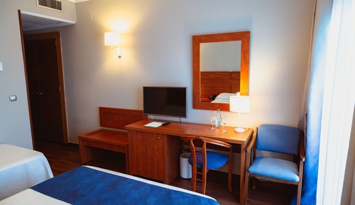 Habitación doble de uso individual, vistas al mar