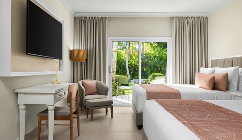 Habitación estándar, 2 camas dobles (Tropical View)