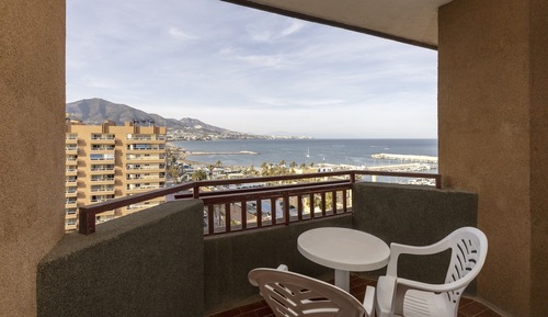 Habitación doble, terraza, vistas al mar
