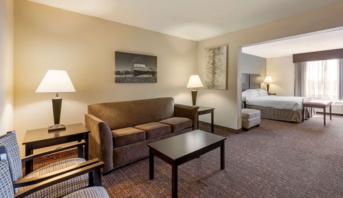 Suite, 1 cama de matrimonio grande, no fumadores (Larger Room;with Sofabed)