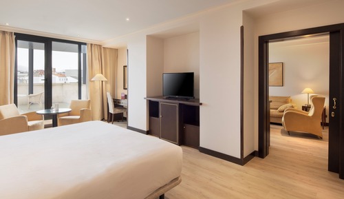 Suite junior, terraza