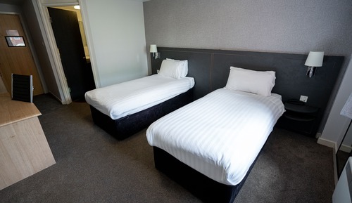 Habitación clásica con 2 camas individuales