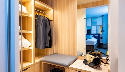 Suite, 1 cama de matrimonio con sofá cama
