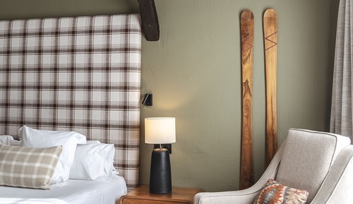 Habitación doble, terraza, vistas a la montaña