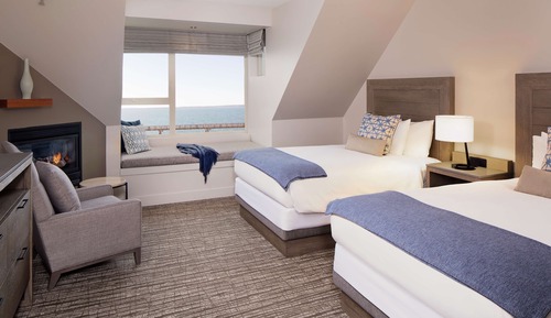 Habitación Deluxe, 2 camas dobles, vistas a la bahía