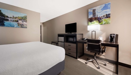 Habitación estándar, 1 cama de matrimonio grande, no fumadores, frigorífico y microondas