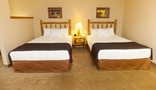 Habitación familiar, chimenea