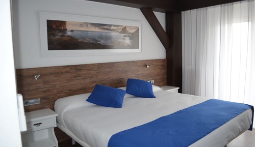 Habitación superior con 1 cama doble o 2 individuales