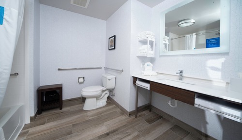 Habitación, 2 camas de matrimonio, accesible para personas con discapacidad, no fumadores