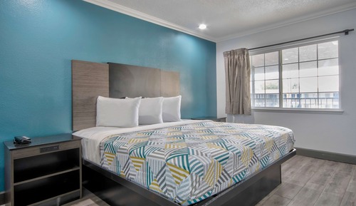 Habitación estándar, 1 cama de matrimonio grande, no fumadores, frigorífico y microondas