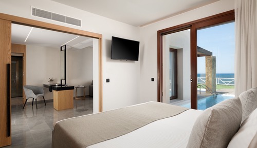 Suite de lujo, frente a la playa