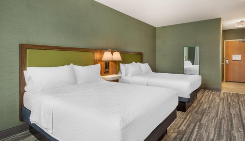 Habitación, 2 camas de matrimonio, balcón