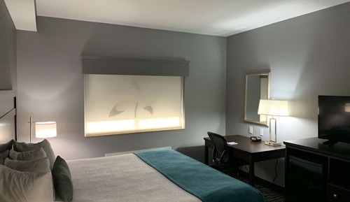 Habitación estándar, 2 camas de matrimonio, no fumadores, frigorífico y microondas