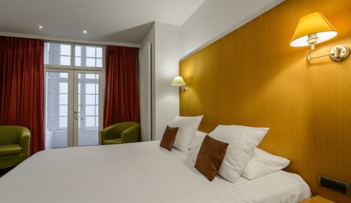 Habitación estándar con 1 cama doble o 2 individuales