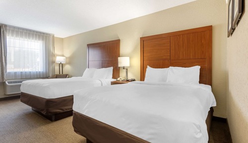 Habitación estándar, 2 camas de matrimonio, no fumadores