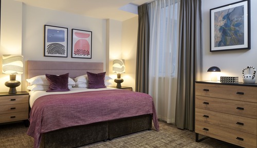 Luxury One Bedroom Apartment with Sofa Bed