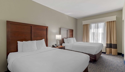 Habitación, 2 camas de matrimonio, accesible para personas con discapacidad, no fumadores