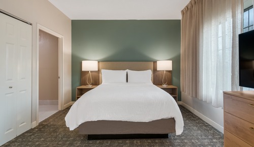 Suite estudio, 1 cama de matrimonio, accesible para personas con discapacidad, cocina