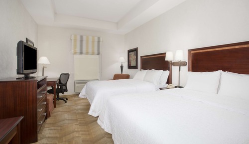 Habitación, 2 camas de matrimonio, accesible para personas con discapacidad, no fumadores