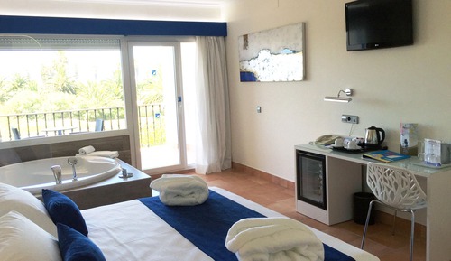 Suite junior, terraza