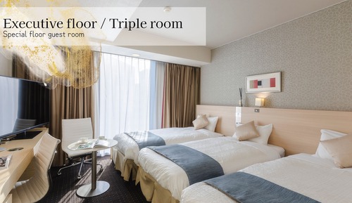 Habitación triple Confort, fumadores (Executive Floor)