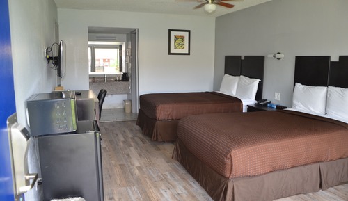 Habitación, 2 camas dobles, accesible para personas con discapacidad, no fumadores