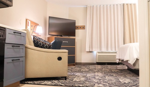 Suite estudio, 1 cama de matrimonio, accesible para personas con discapacidad
