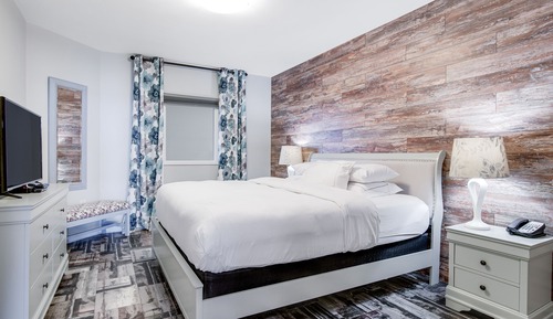 Suite, 1 cama de matrimonio grande con sofá cama, frente al mar