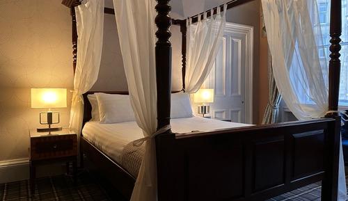 Habitación de lujo doble, baño privado, vistas a la ciudad