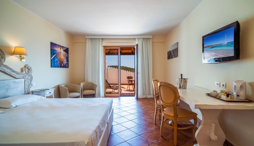 Suite junior, terraza