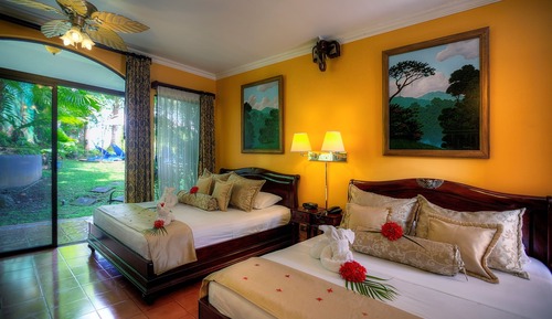 Habitación Deluxe doble, 2 camas de matrimonio