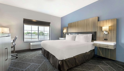 Suite, 1 cama de matrimonio grande, accesible para personas con discapacidad (with Sofabed)