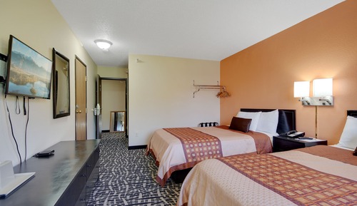 Habitación, 2 camas de matrimonio, no fumadores, frigorífico y microondas