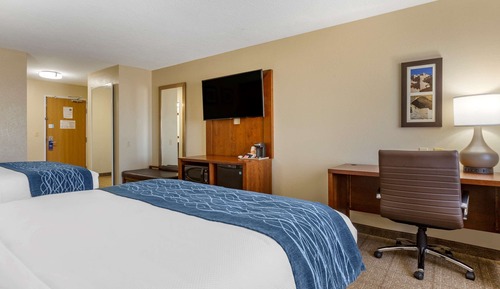 Habitación, 2 camas de matrimonio, accesible para personas con discapacidad, no fumadores