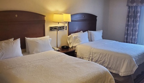 Habitación, 2 camas de matrimonio, accesible para personas con discapacidad, no fumadores