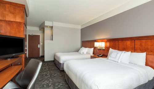 Habitación, 2 camas de matrimonio (Hearing Accessible)