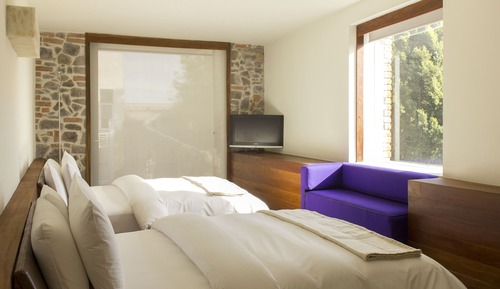 Habitación, 2 camas de matrimonio, balcón (6)