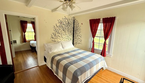 Casa de campo familiar, 1 habitación, cocina básica