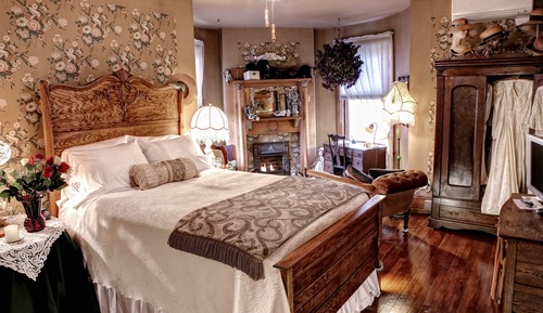 Habitación romántica, 1 cama de matrimonio, baño privado (Anne's Room)