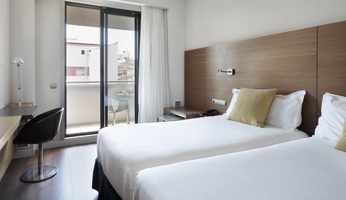 Habitación doble de uso individual, terraza