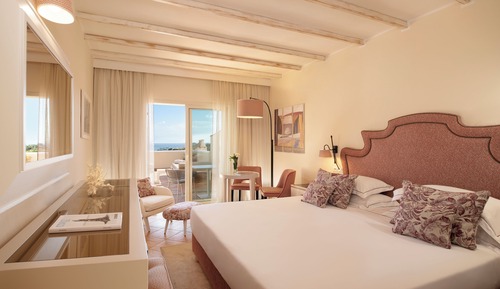 Suite de lujo, terraza, vistas al mar