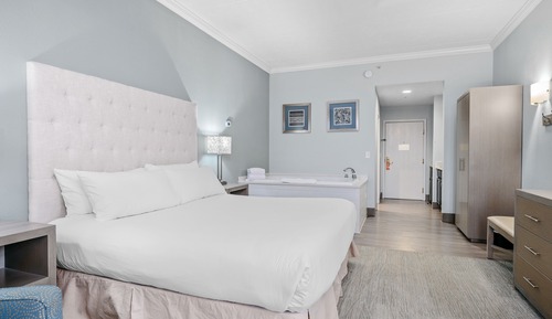 Estudio, 1 cama de matrimonio grande