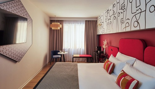 Habitación Premium, 1 cama de matrimonio grande, accesible para personas con discapacidad