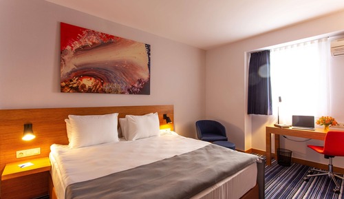 Habitación Deluxe, 1 cama de matrimonio grande, no fumadores (with Sofabed)